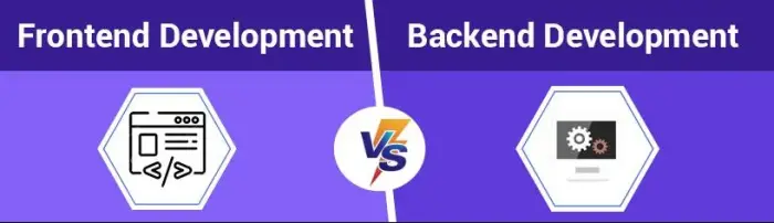 backend vs front end