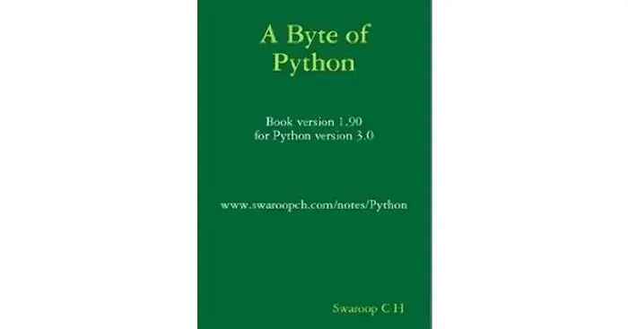 a byte of python