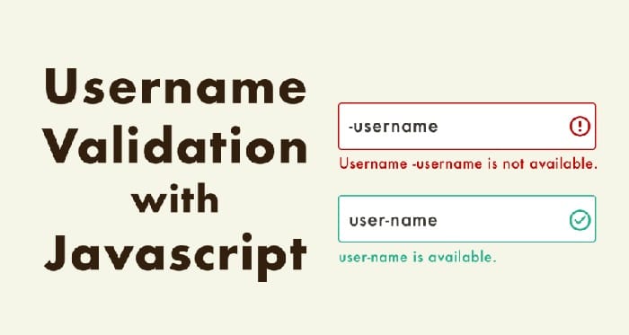 How to validate names in JavaScript