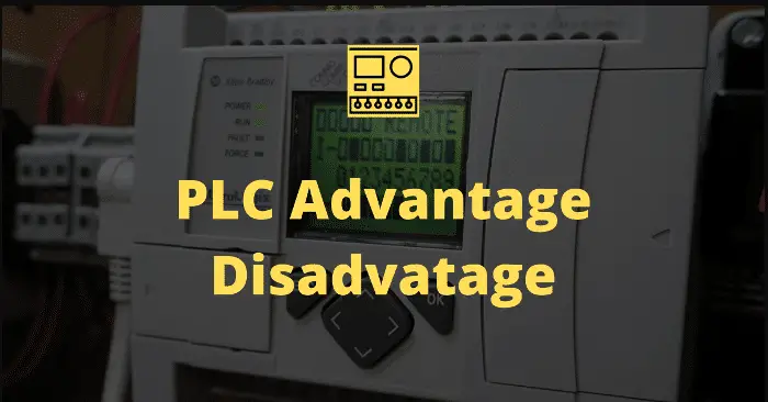 advantage and disadvantage of plc