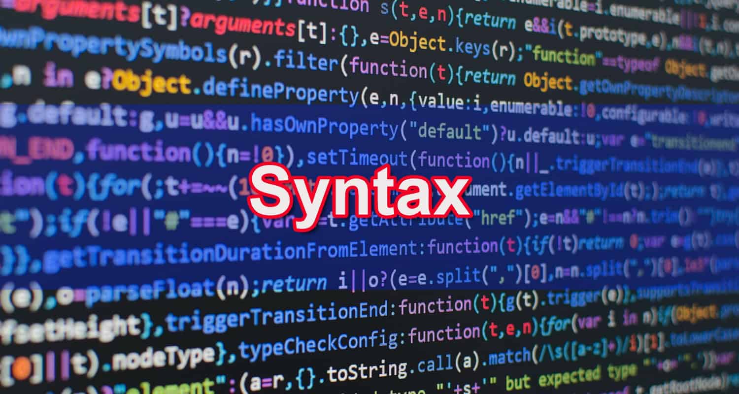 Syntax