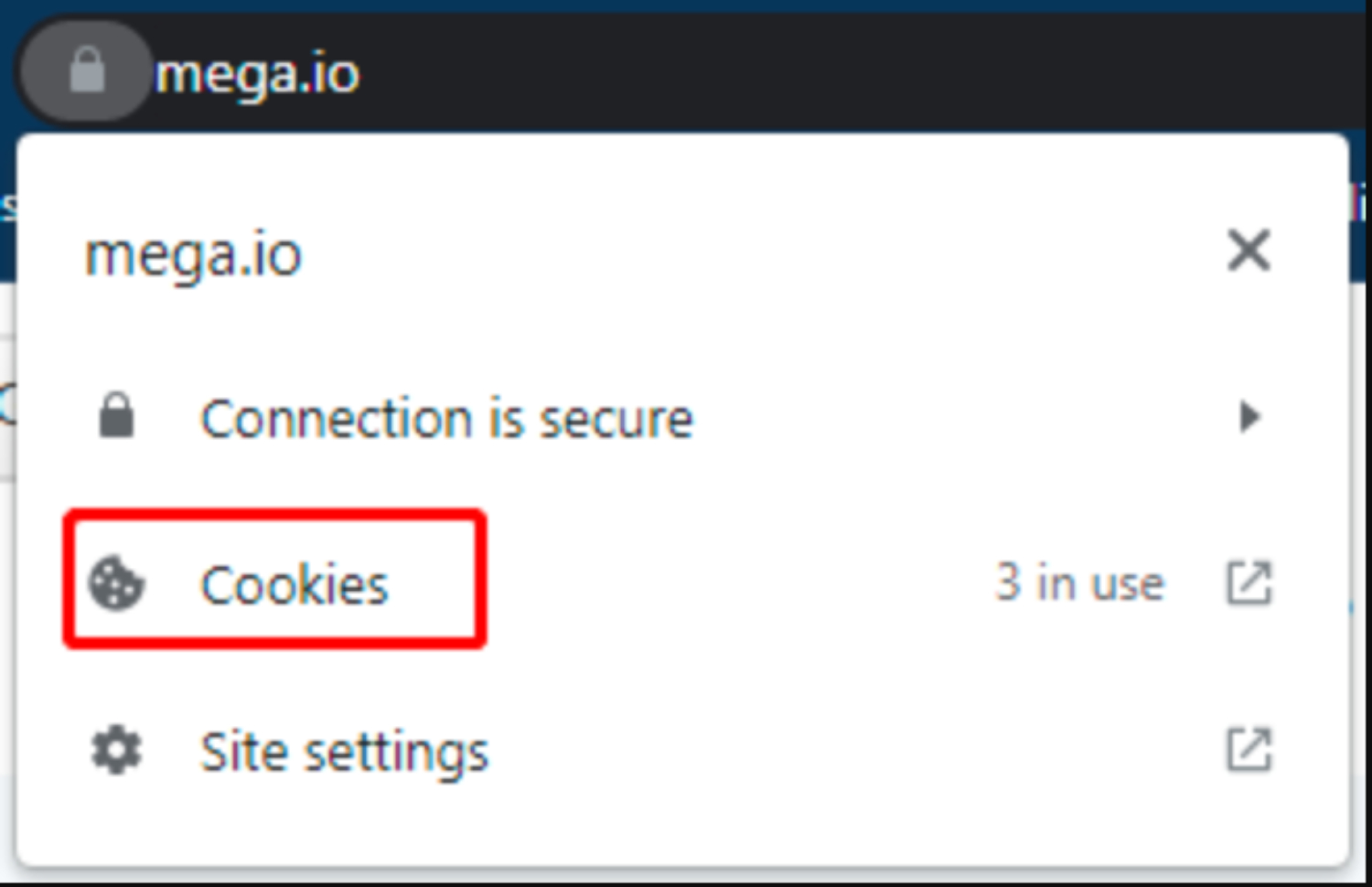 click cookies
