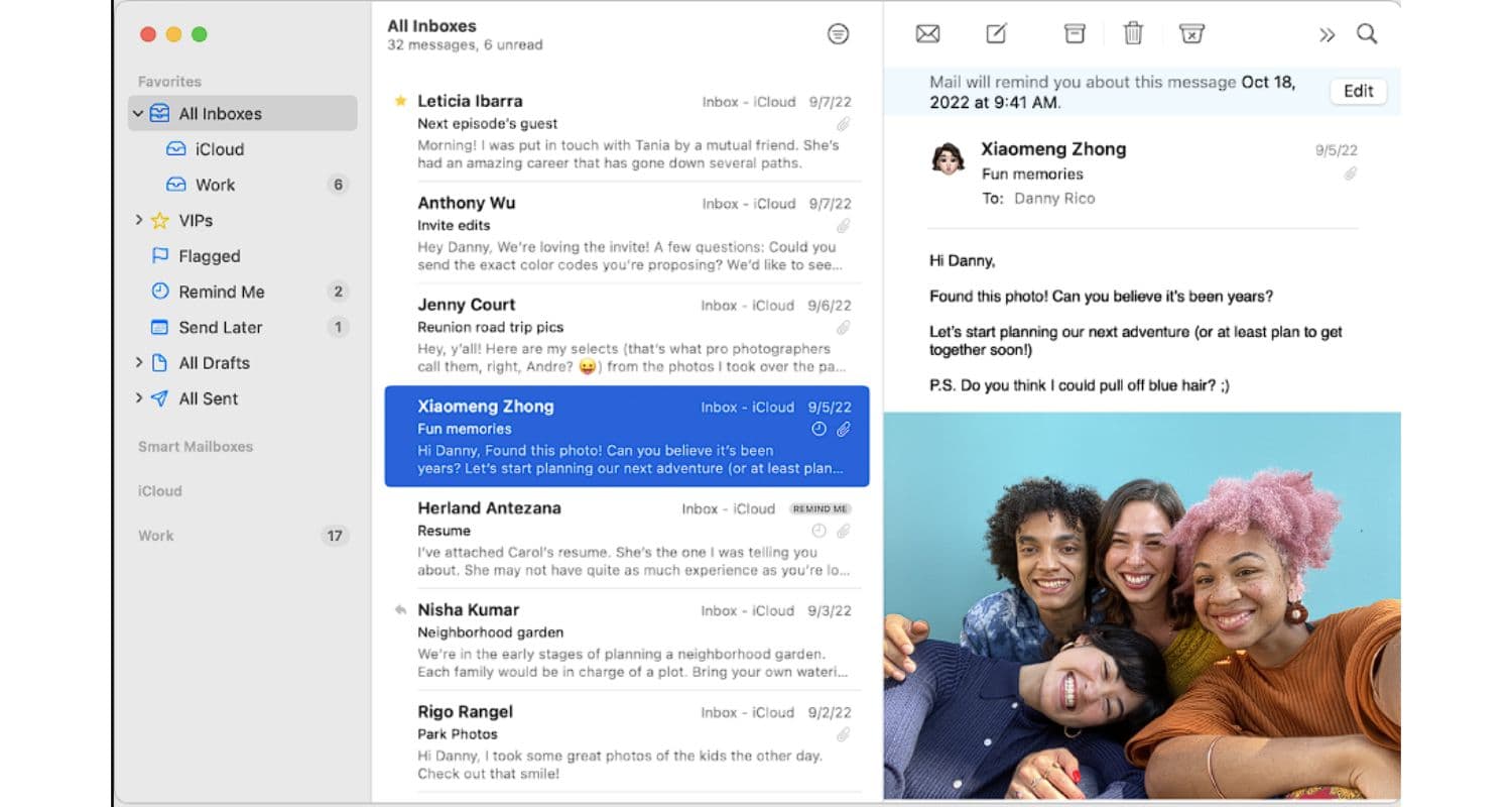 how to create an apple mail signature