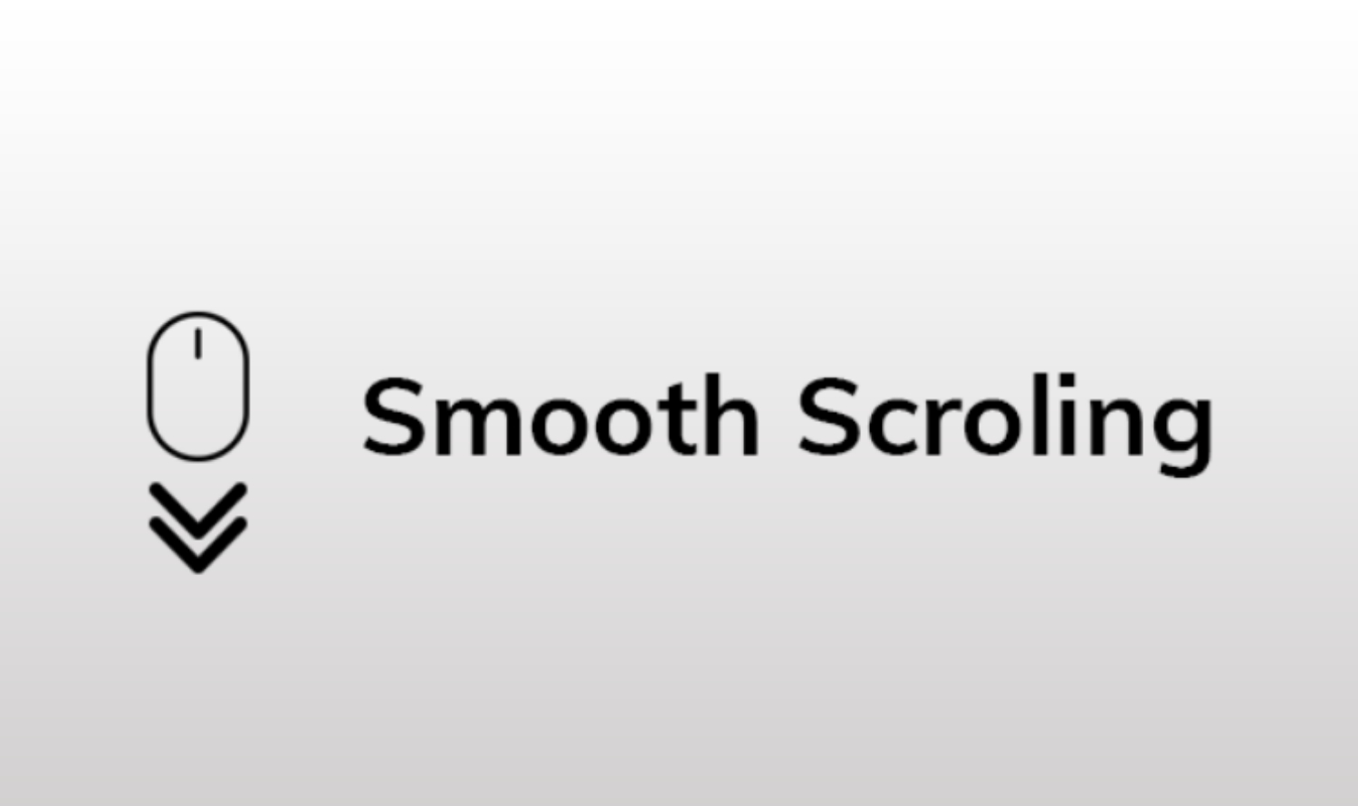 understanding smooth scrolling