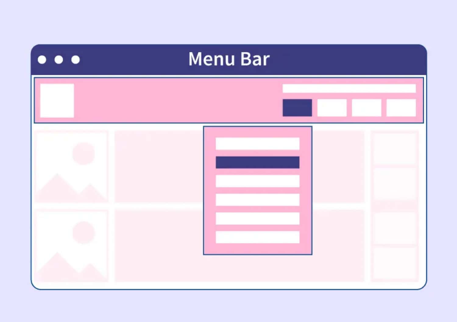 create a navigation bar