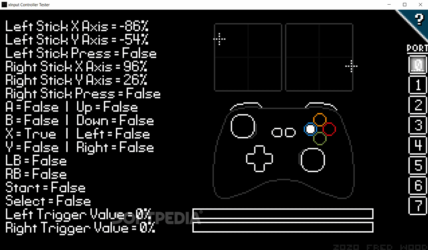 gamepad tester