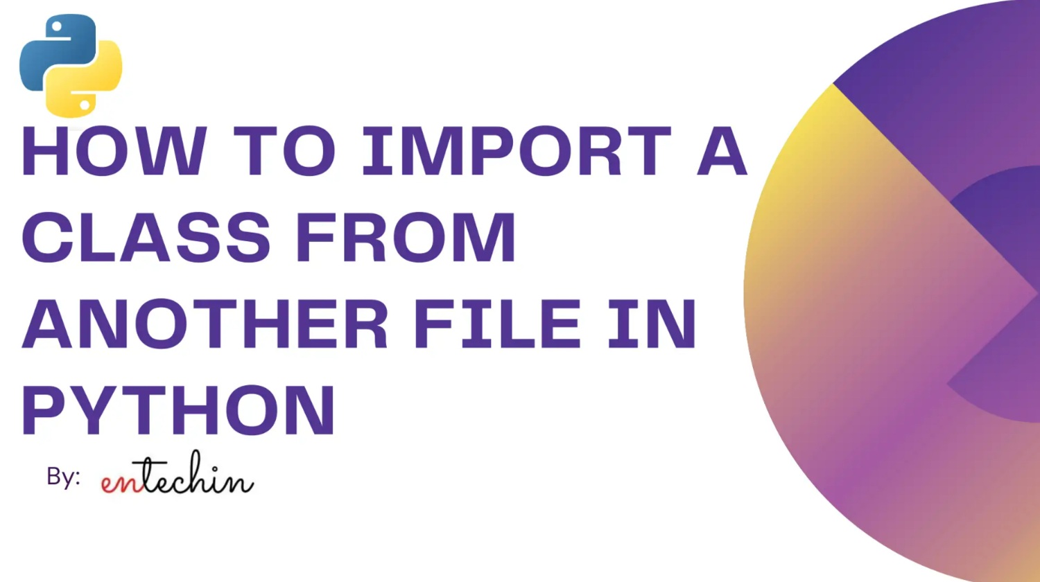 How to import a class from another file in Python