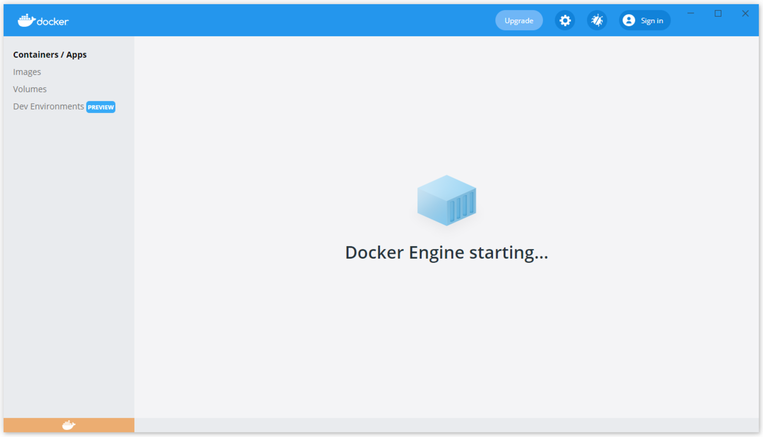 Launch Docker Engine