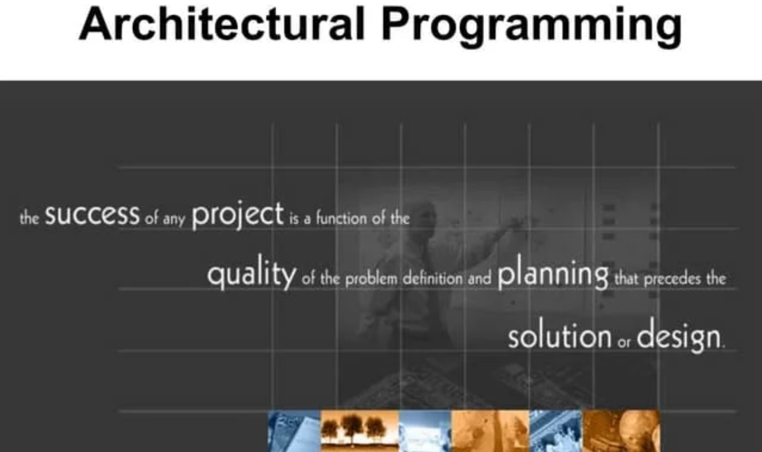 architectural programming