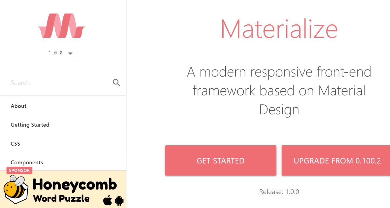 materialize css
